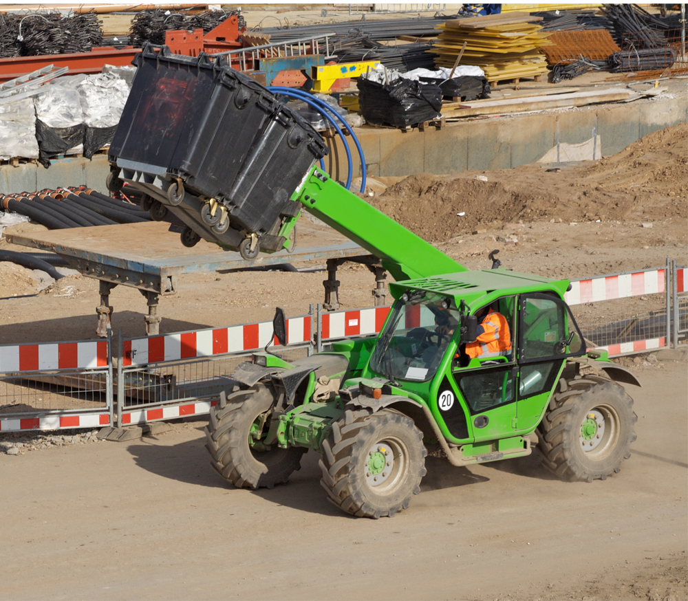 Jährliche Unterweisung für Bediener von Teleskopladern